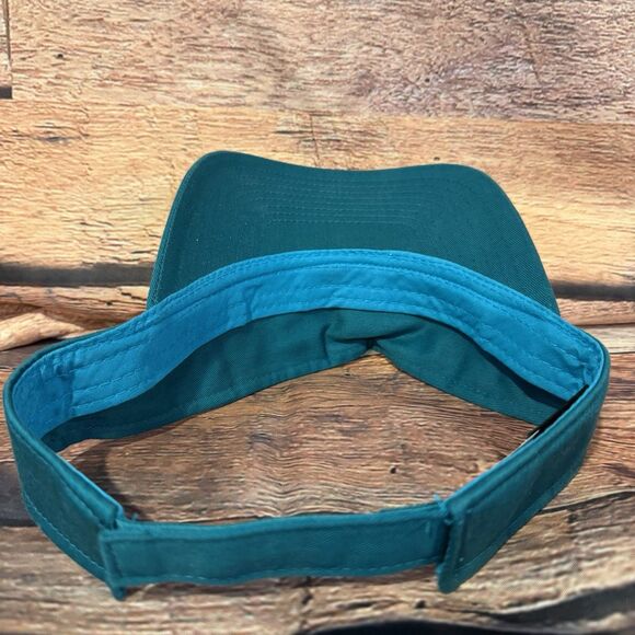 Hurst Farm Supply Visor Hat Cap Green HFS Farm Equipment Agriculture Sun Golf - Picture 5 of 7